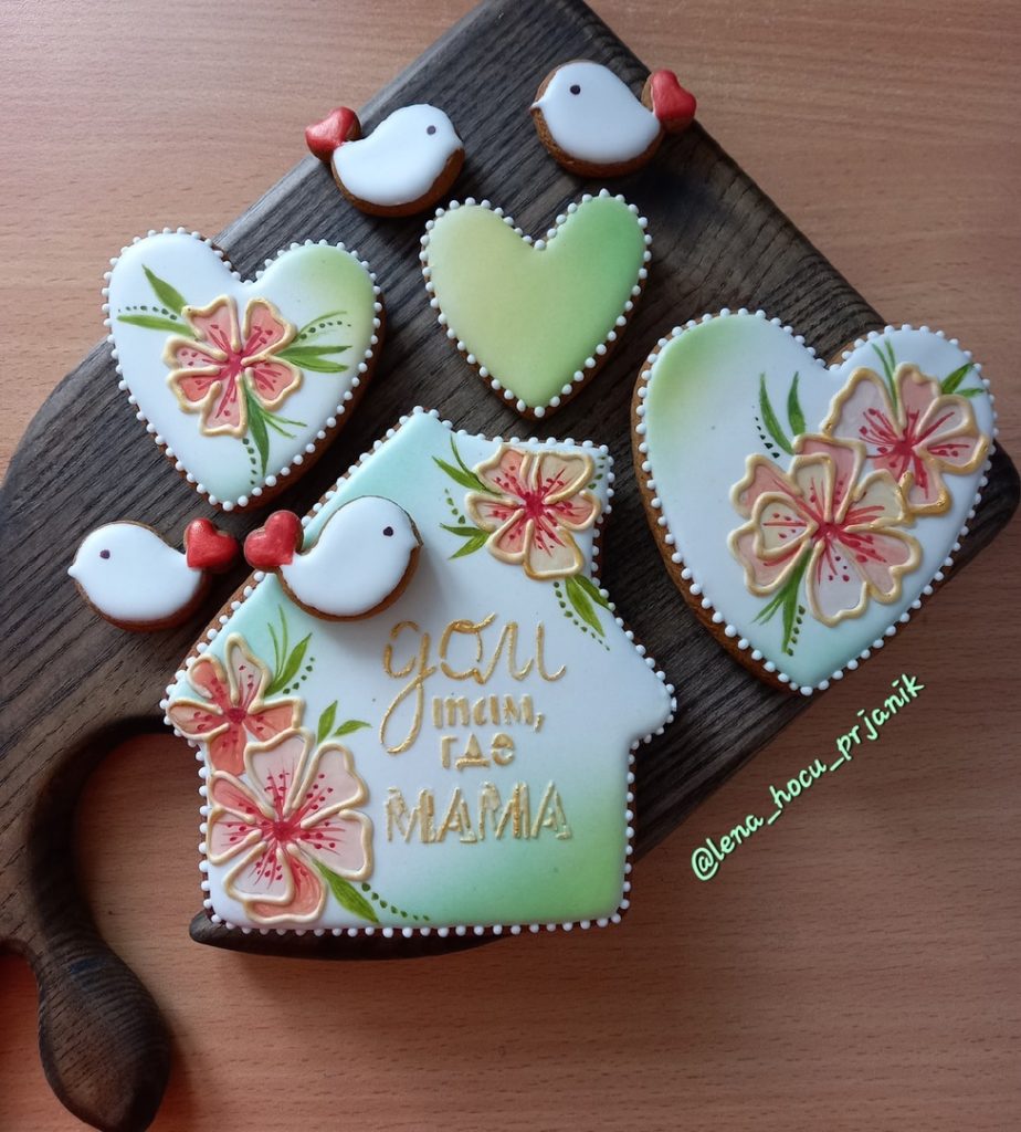  Пряники к дню матери
