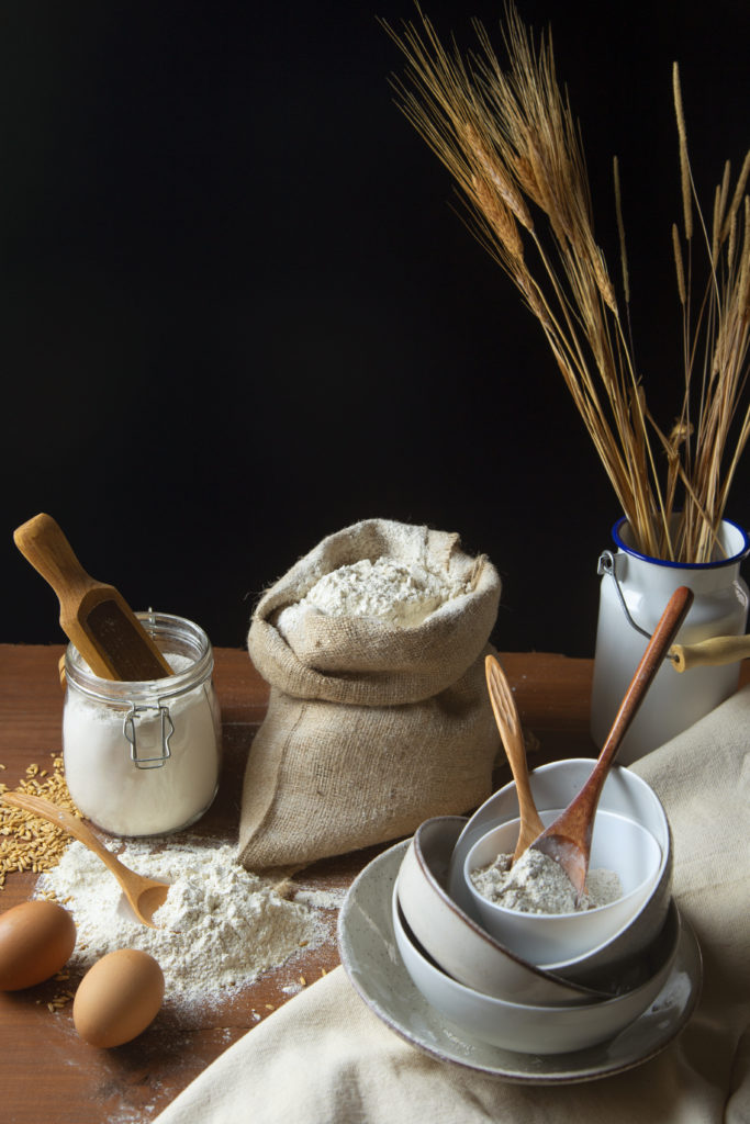 Пшеничная мука разных сортов  позволяет добиться разнообразия вкусов и консистенций.