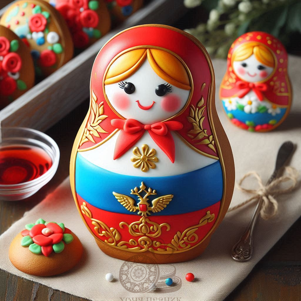 Сладкий символ патриотизма к Дню России- МАТРЕШКА!